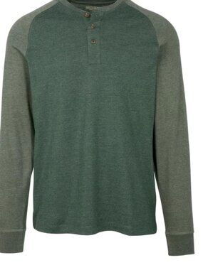 RedHead Macks Creek Long Sleeve Henly - Men's XL NWT Forest Green/Thyme